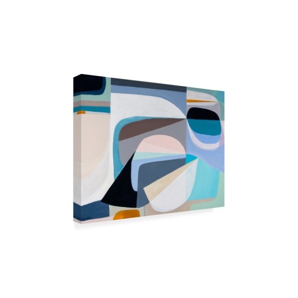 Marion Griese 'Drift Geometric' Canvas Art,18x24